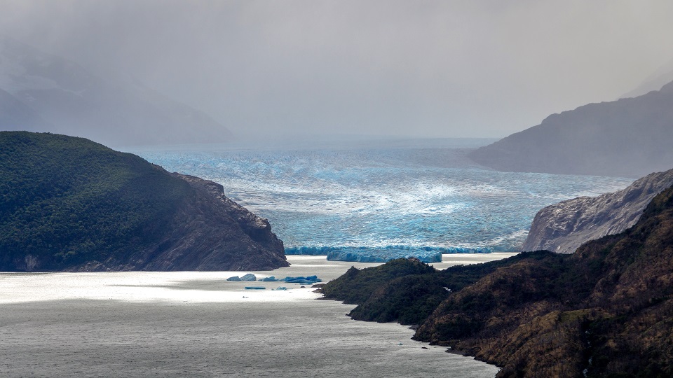 Foto principal, glaciar gray en la patagonia chilena