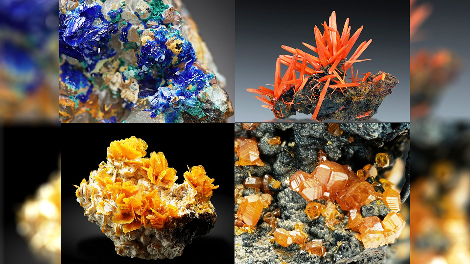 Fotografía de minerales